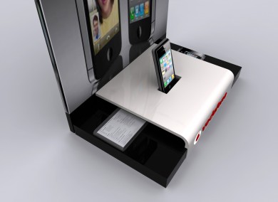 detaliu desktop unit iphone 4