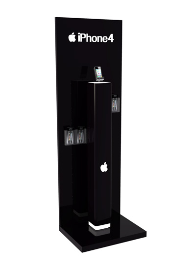 iPhone 4 stand black 
